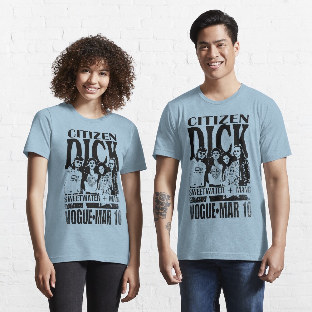 Faded Citizen Dick Concert Flyer Essential T-Shirt