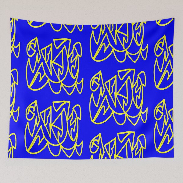 Item preview, Yellow blue gar designed and sold by eliso silva.