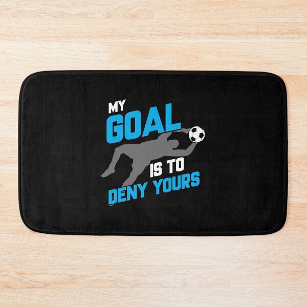 Item preview, My Goal Is To Deny Yours Soccer Goalie Goalkeeper designed and sold by perfectpresents.