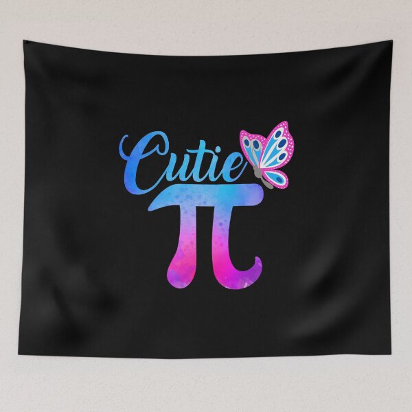Item preview, Cute & Funny Cutie Pi Math Pie Butterfly Math Pun designed and sold by perfectpresents.