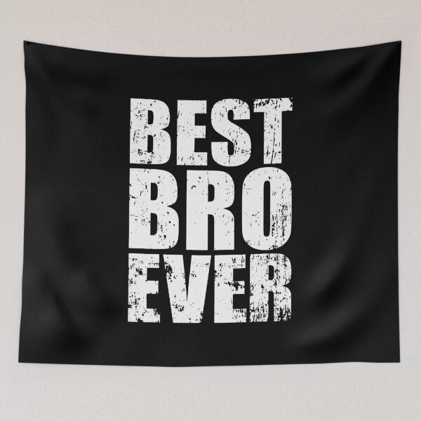 Item preview, Best Bro Ever - Best Brother in the World Retro Design designed and sold by PugSwagClothing.