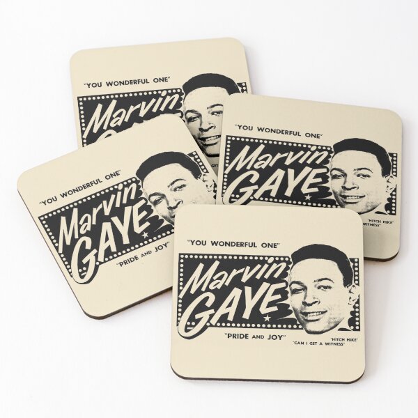 Item preview, Marvin Gaye - The Black Stencil designed and sold by fontastic.