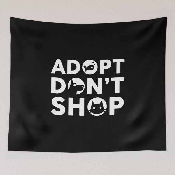 Item preview, Cute Adopt Don't Shop Rescue Pet Owners & Lovers designed and sold by perfectpresents.