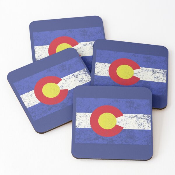 Item preview, colorado flag vintage  designed and sold by inkzella.