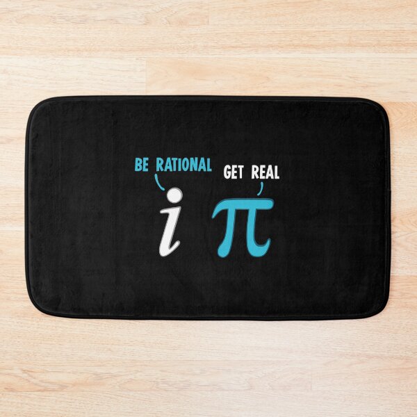 Item preview, Be Rational Get Real Funny Math Joke Stats Pun designed and sold by perfectpresents.