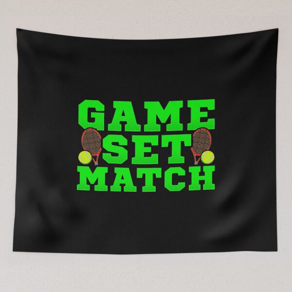 Item preview, Cute Game Set Match Tennis Players designed and sold by perfectpresents.