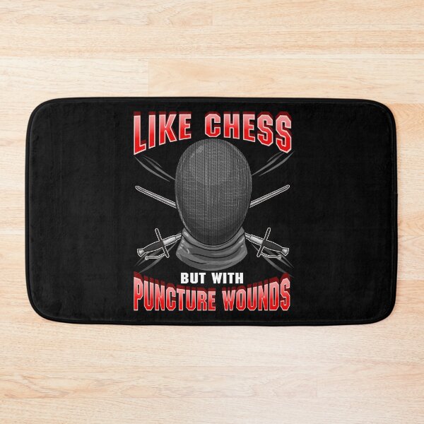 Item preview, Fencing: Like Chess But With Puncture Wounds designed and sold by perfectpresents.