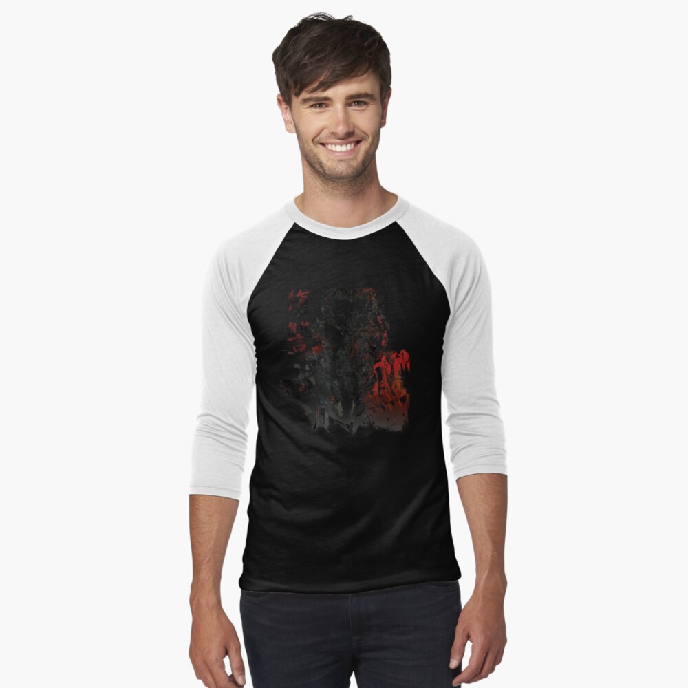 Item preview, Baseball ¾ Sleeve T-Shirt designed and sold by shamma.