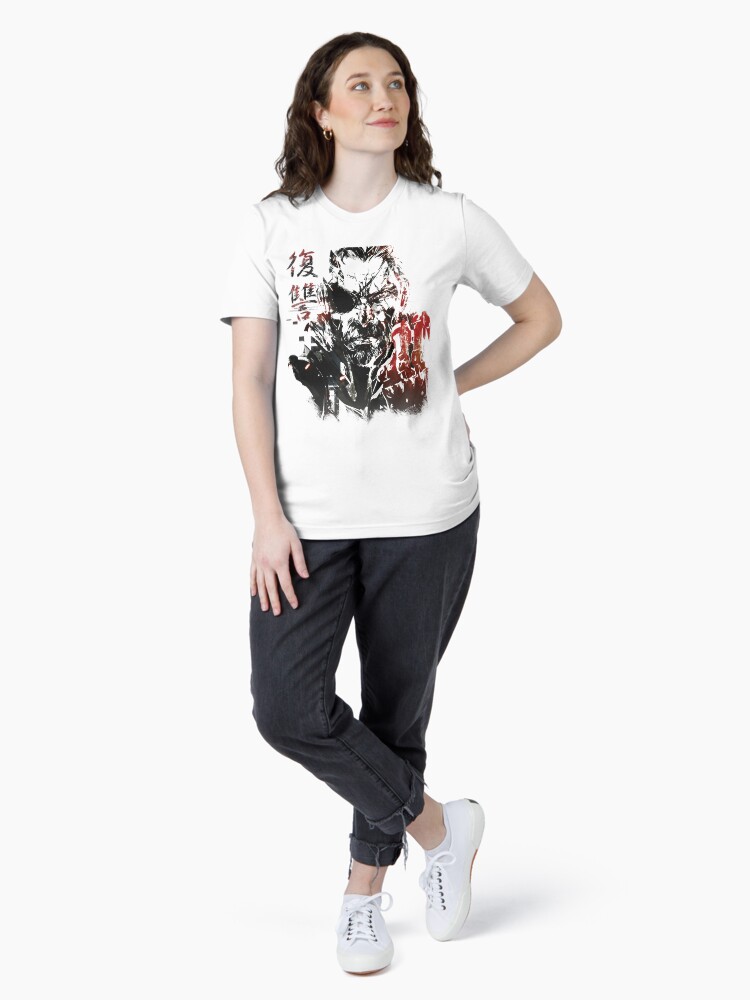 Thumbnail 4 of 7, Essential T-Shirt, MGSV - All For Revenge (Japanese Kanji) designed and sold by shamma.