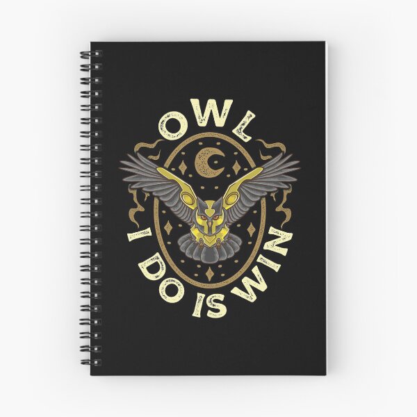 Item preview, Cute & Funny Owl All I Do Is Win Pun Winning Owl designed and sold by perfectpresents.