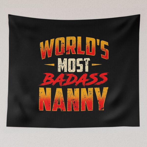 Item preview, Awesome World's Most Badass Nanny Cute Babysitter designed and sold by perfectpresents.
