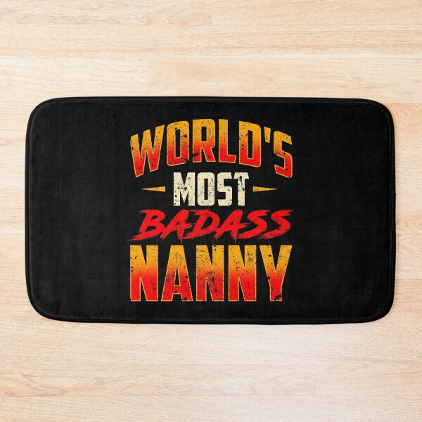 Item preview, Awesome World's Most Badass Nanny Cute Babysitter designed and sold by perfectpresents.