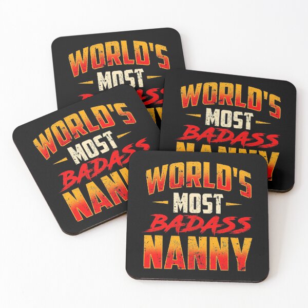 Item preview, Awesome World's Most Badass Nanny Cute Babysitter designed and sold by perfectpresents.