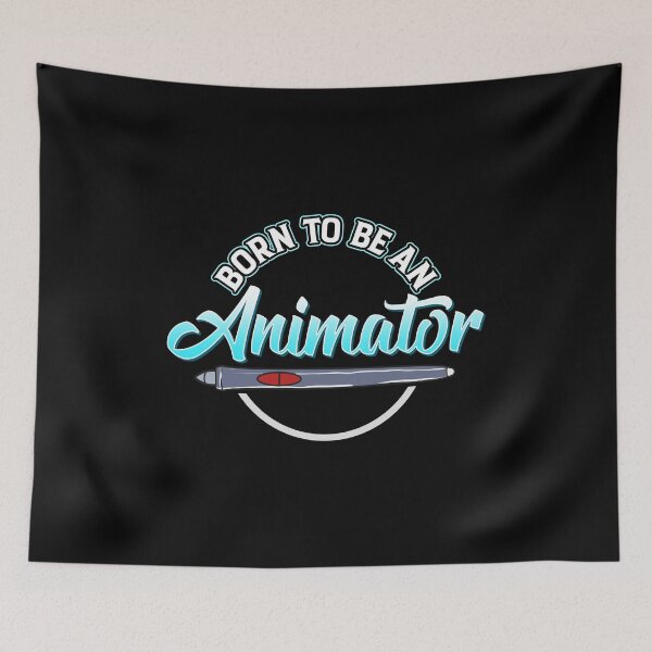 Item preview, Cute Born To Be An Animator Professional Animating designed and sold by perfectpresents.