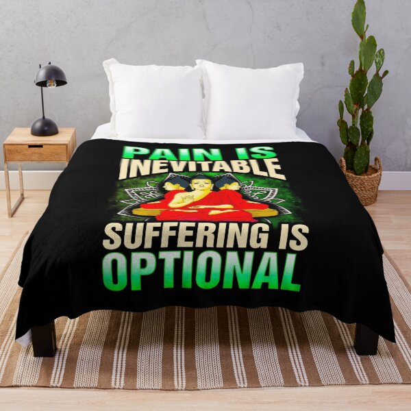 Item preview, Pain Is Inevitable Suffering Is Optional Stoic designed and sold by perfectpresents.