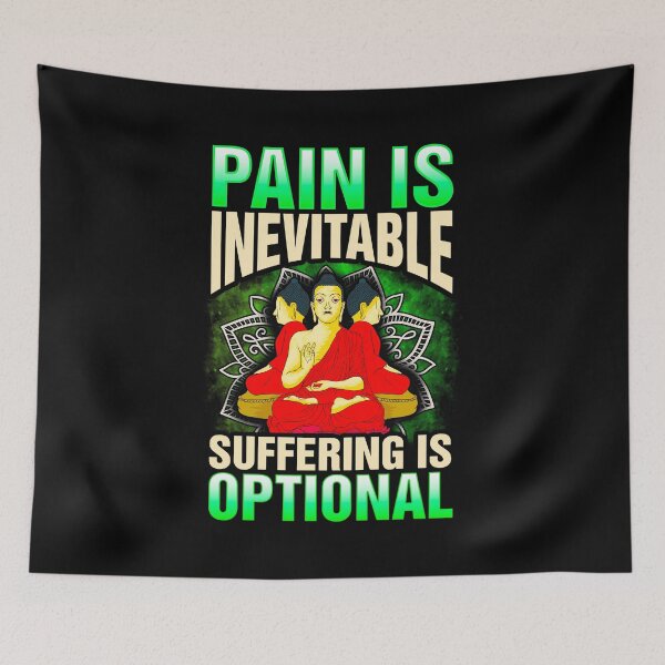 Item preview, Pain Is Inevitable Suffering Is Optional Stoic designed and sold by perfectpresents.