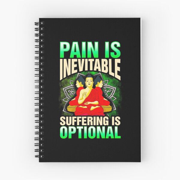 Item preview, Pain Is Inevitable Suffering Is Optional Stoic designed and sold by perfectpresents.