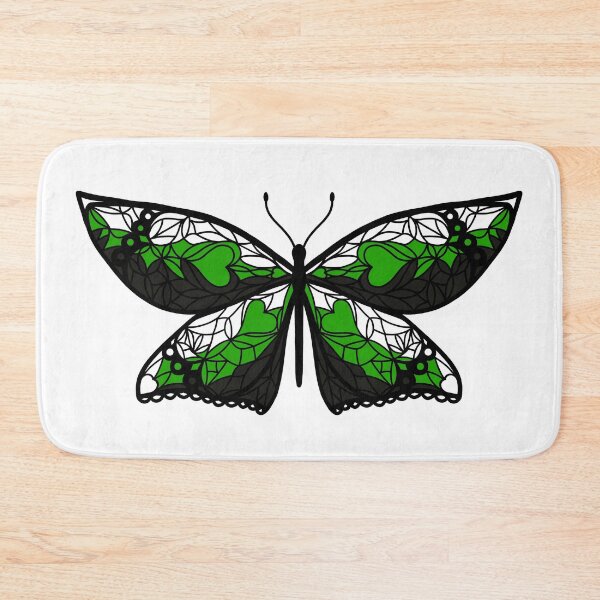 Item preview, Fly With Pride: Neutrois Flag Butterfly designed and sold by StephOBrien.