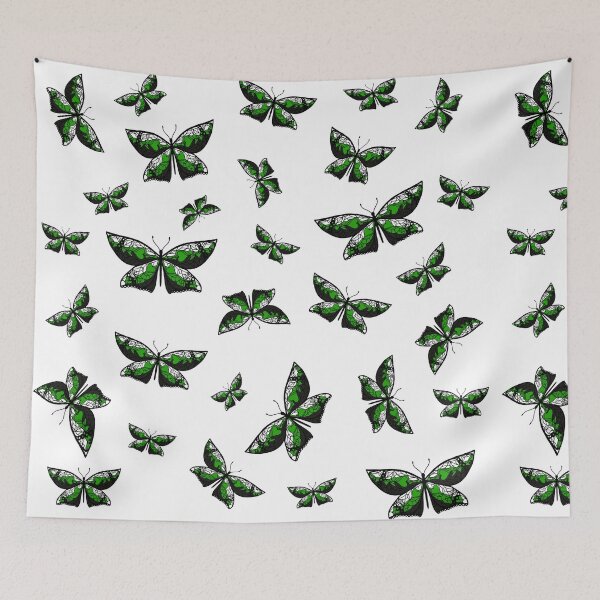 Item preview, Fly With Pride: Neutrois Flag Butterfly designed and sold by StephOBrien.
