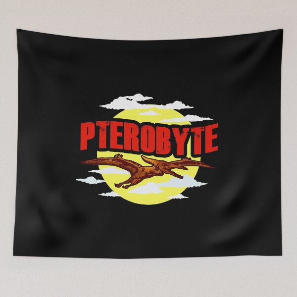 Item preview, Funny Pterobyte Pterodactyl Dinosaur Flying Dino designed and sold by perfectpresents.