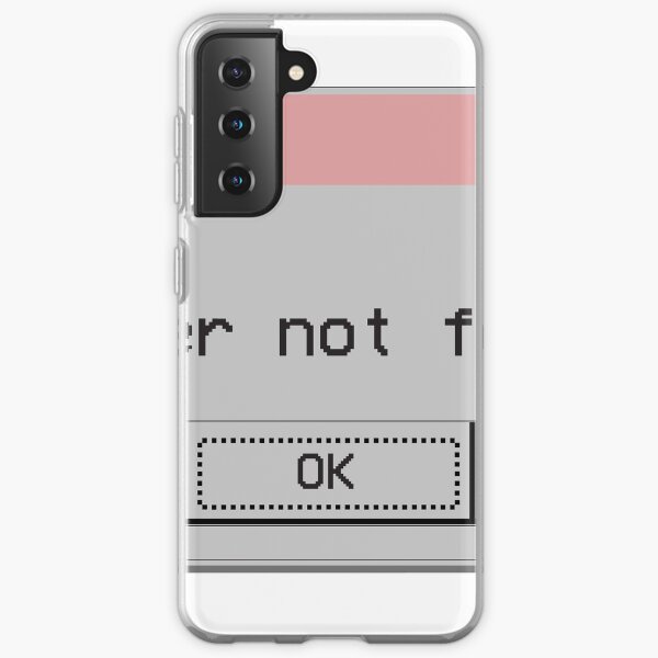 Genderqueer Gender Not Found Nonbinary Samsung Galaxy Soft Case