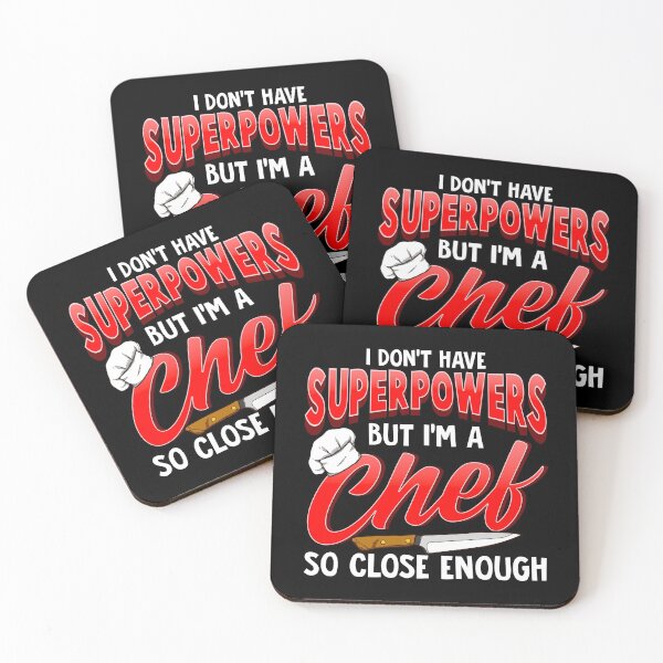 Item preview, I Dont Have Superpowers I'm a Chef So Close Enough designed and sold by perfectpresents.