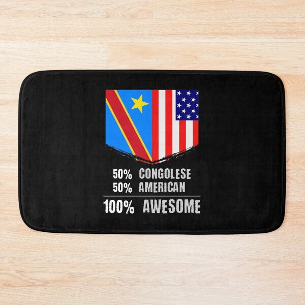 Item preview, 50% Congolese 50% American 100% Awesome Immigrant designed and sold by perfectpresents.
