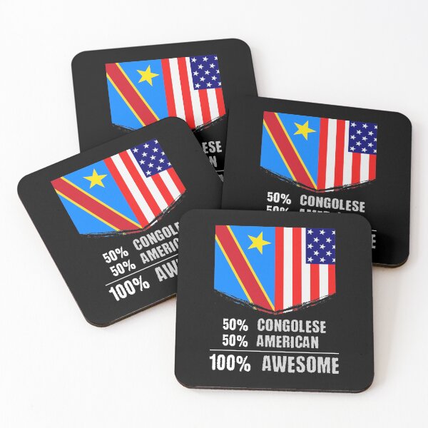 Item preview, 50% Congolese 50% American 100% Awesome Immigrant designed and sold by perfectpresents.