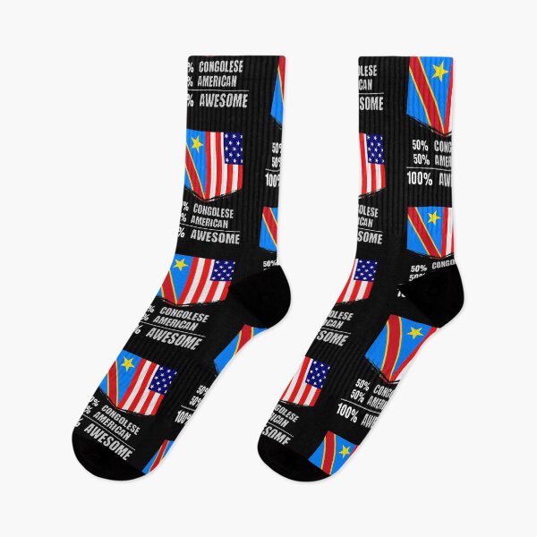 Item preview, 50% Congolese 50% American 100% Awesome Immigrant designed and sold by perfectpresents.