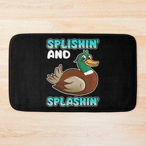 Item preview, Splishin' and Splashin' Bath Cute Baby Duck designed and sold by perfectpresents.