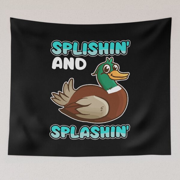 Item preview, Splishin' and Splashin' Bath Cute Baby Duck designed and sold by perfectpresents.