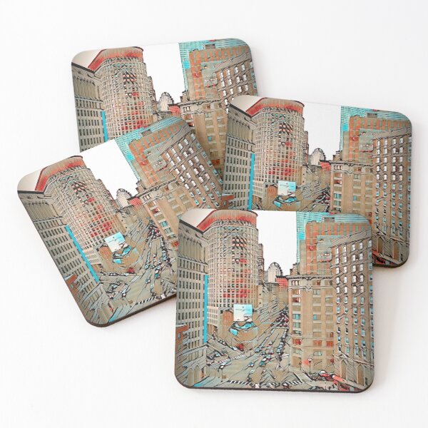 Item preview, Downtown Boston, USA designed and sold by Marlene Watson-Hall.