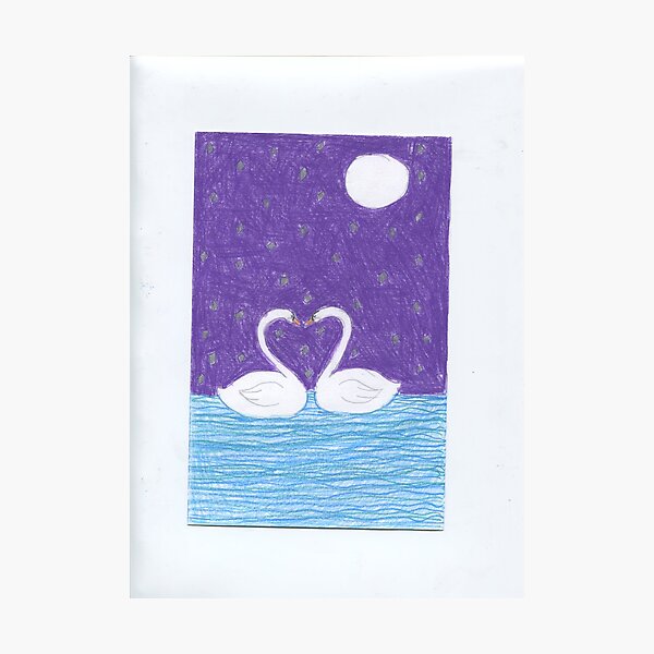 Item preview, Swans in the lake designed and sold by DKards.