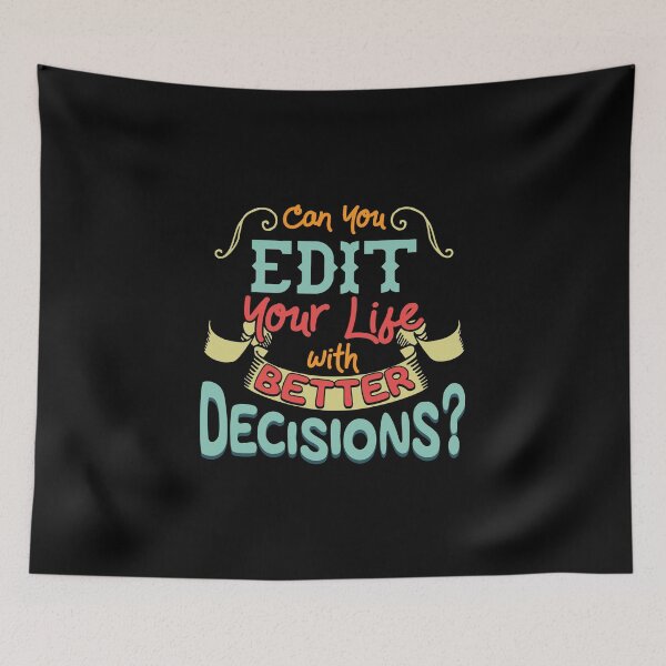 Item preview, Funny Can You Edit Your Life With Better Decisions designed and sold by perfectpresents.