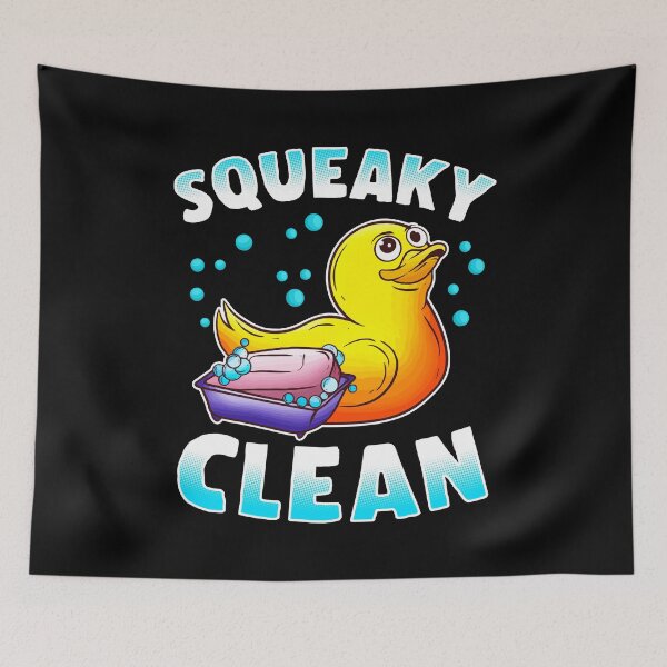 Item preview, Cute Squeaky Clean Rubber Duck Bath Time Duckling designed and sold by perfectpresents.