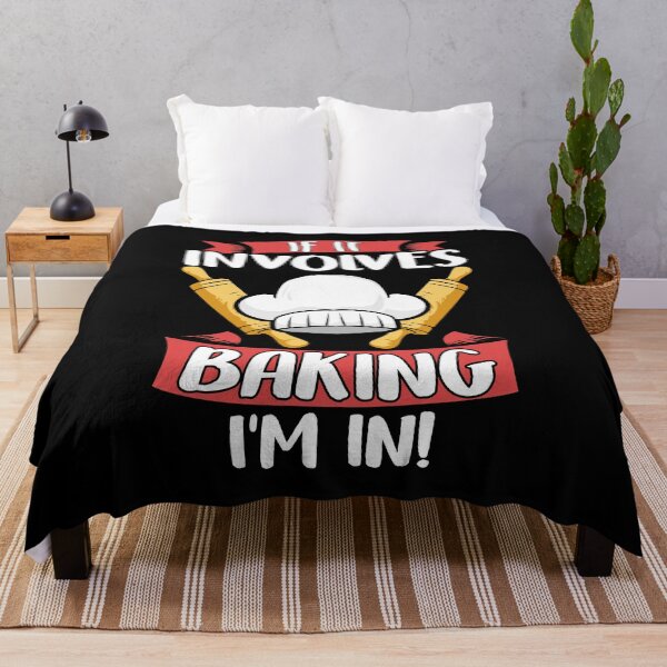 Item preview, Cute If It Involves Baking I'm In Funny Baker Chef designed and sold by perfectpresents.