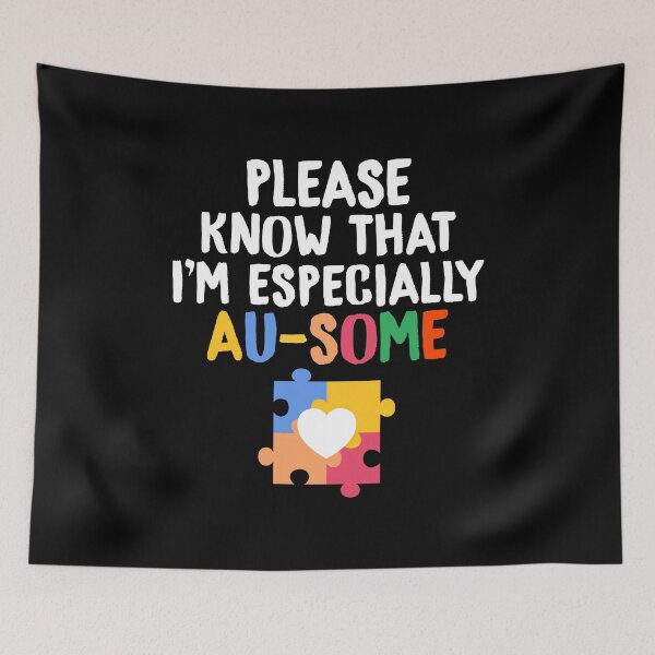 Item preview, Please Know That I'm Especially Au-Some Autism designed and sold by perfectpresents.