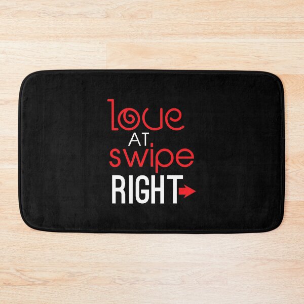 Item preview, Love At Swipe Right Funny Online Dating designed and sold by perfectpresents.