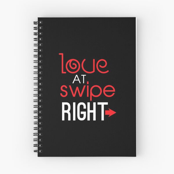 Item preview, Love At Swipe Right Funny Online Dating designed and sold by perfectpresents.