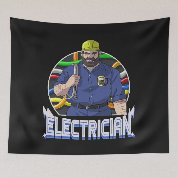 Item preview, Funny Electrician Cool Dad Job designed and sold by Nosek1ng.