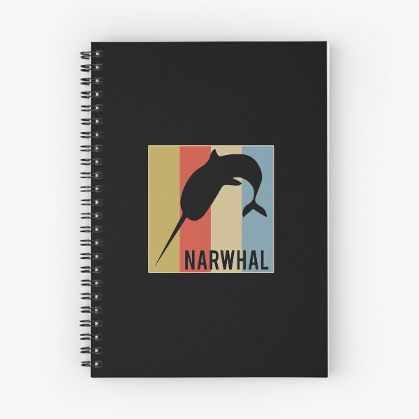 Item preview, Cute Narwhal Retro Vintage Horned Beluga Whale designed and sold by perfectpresents.