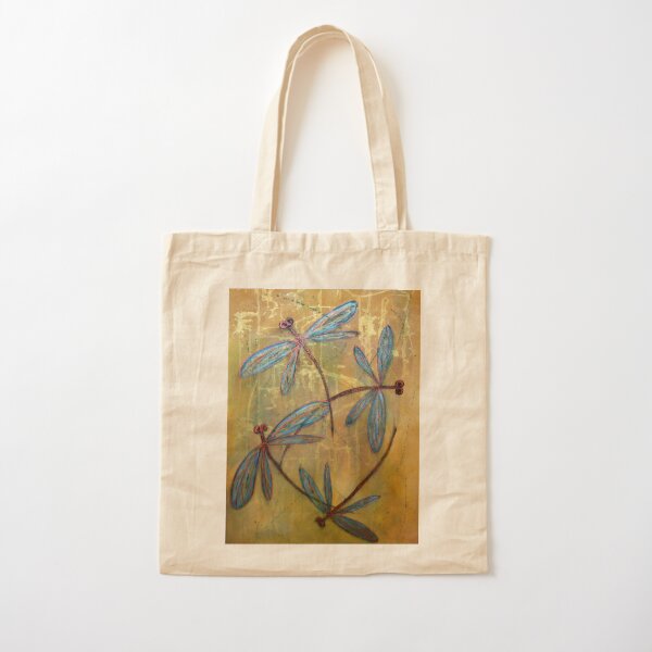 Vista previa del artículo con la obra « Fondo lavado dorado y azul. ¡Perfecto para los amantes de las libélulas! De mi obra original de libélula.
LyndseyArt», diseñado y vendido por lyndseyart.