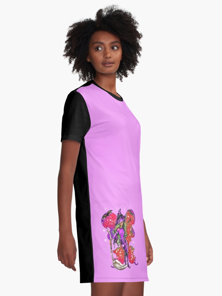 Alternate view of Courtney's Fairy Costumes™ Graphic T-Shirt Dress