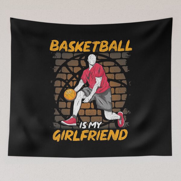 Item preview, Funny Basketball Is My Girlfriend Hoops Players designed and sold by perfectpresents.