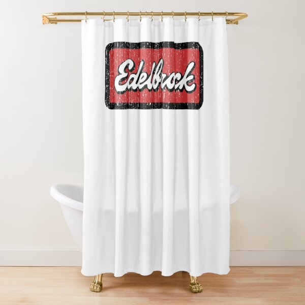 Edelbrock Engines Hot Rod Duschvorhang