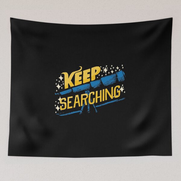 Item preview, Keep Searching Cute Science Telescope Astronomy designed and sold by perfectpresents.
