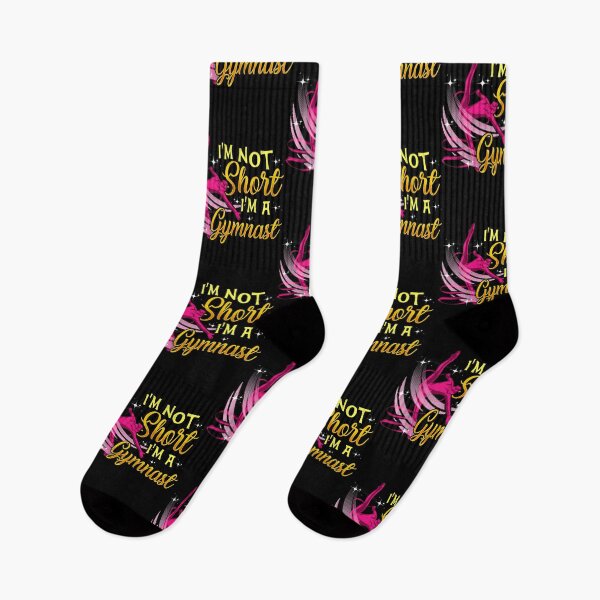 Aperçu de l'œuvre Je ne suis pas petite, je suis une gymnaste Drôle de fille de gymnastique créée et vendue par perfectpresents.