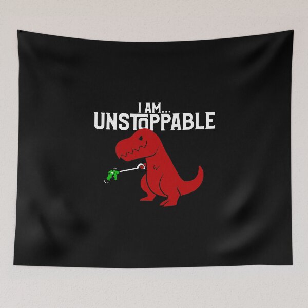 Item preview, Cute & Funny I Am Unstoppable T-Rex Dinosaur Pun designed and sold by perfectpresents.