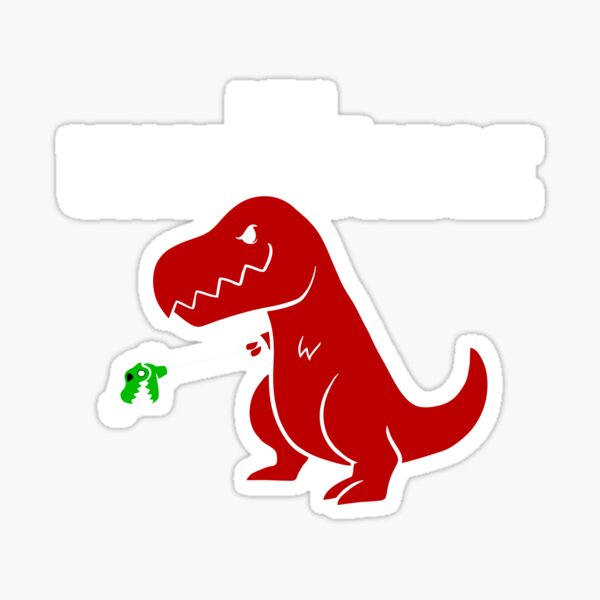 You are awesome / roarsome pun dino T-Rex joke' Sticker