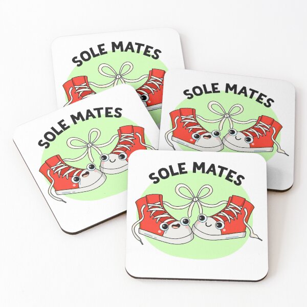 Item preview, Sole Mates Funny Shoe Puns  designed and sold by punnybone.